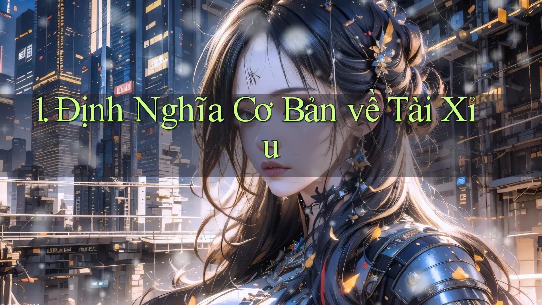 1. Định Nghĩa Cơ Bản về Tài Xỉu