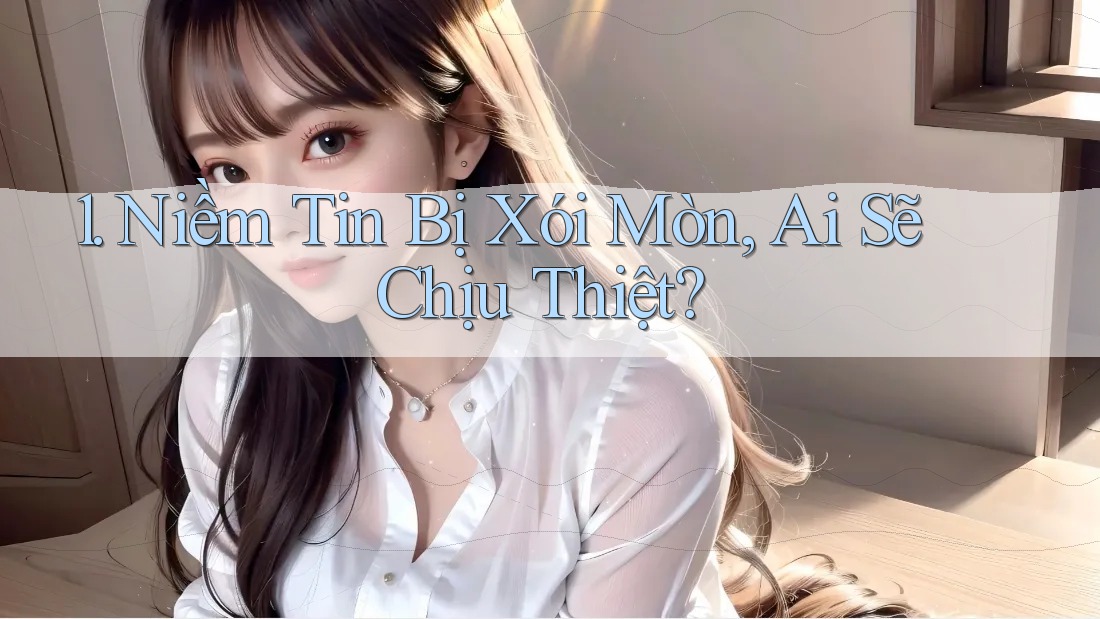 1. Niềm Tin Bị Xói Mòn, Ai Sẽ Chịu Thiệt?