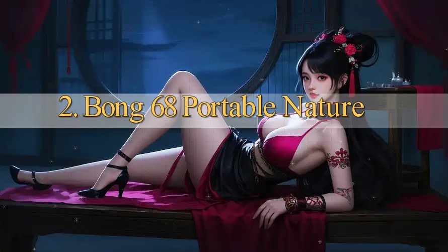 2. Bong 68 Portable Nature