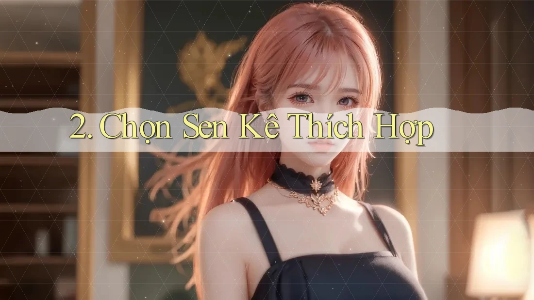 2. Chọn Sen Kê Thích Hợp