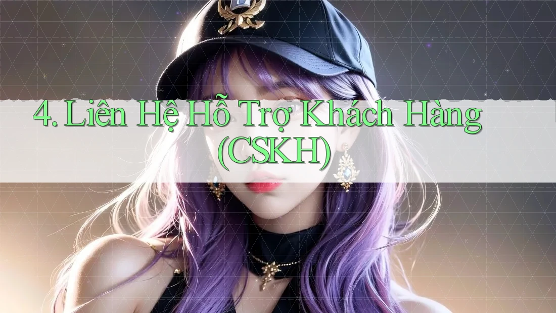 4. Liên Hệ Hỗ Trợ Khách Hàng (CSKH)