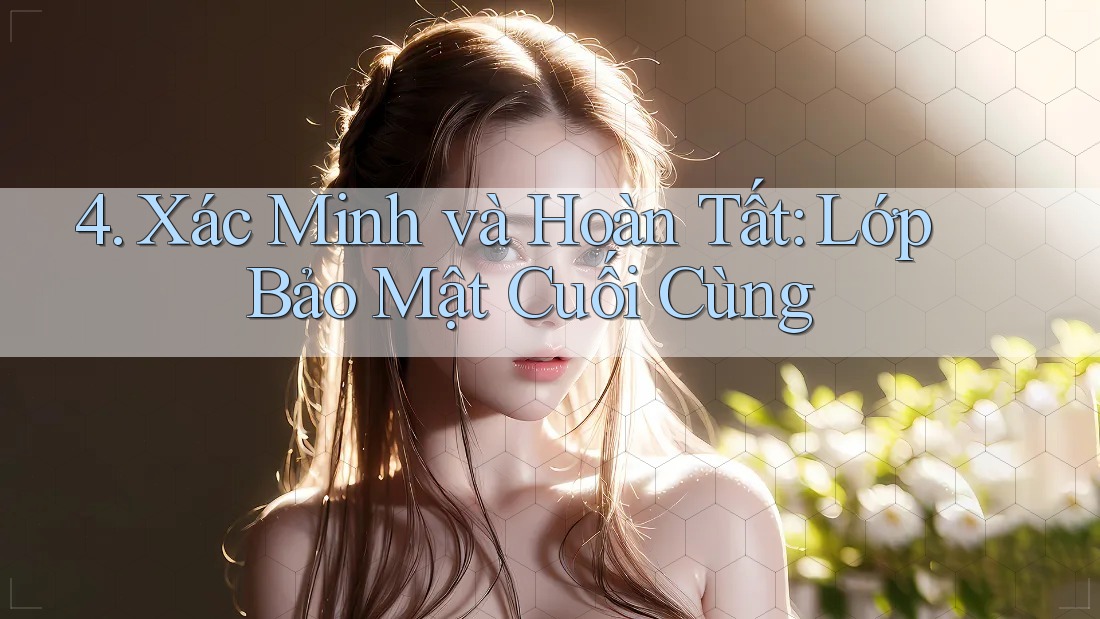 4. Xác Minh và Hoàn Tất: Lớp Bảo Mật Cuối Cùng