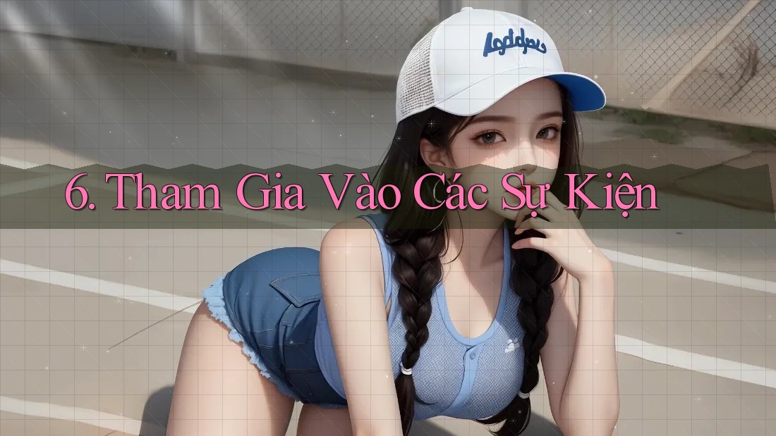6. Tham Gia Vào Các Sự Kiện