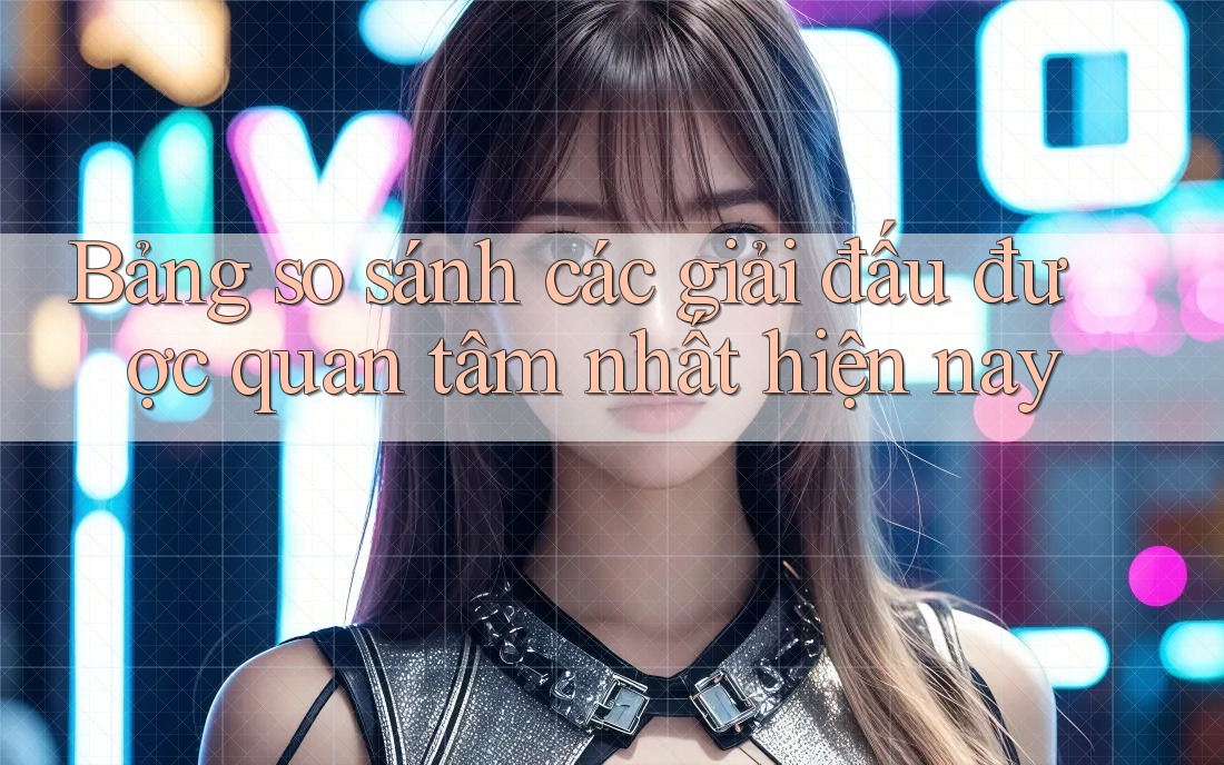 Bảng so sánh các giải đấu được quan tâm nhất hiện nay