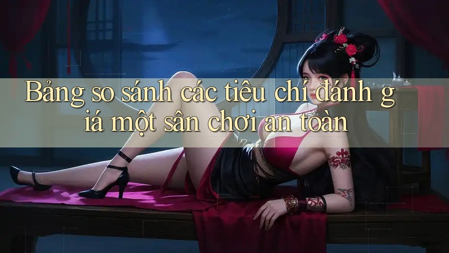 Bảng so sánh các tiêu chí đánh giá một sân chơi an toàn