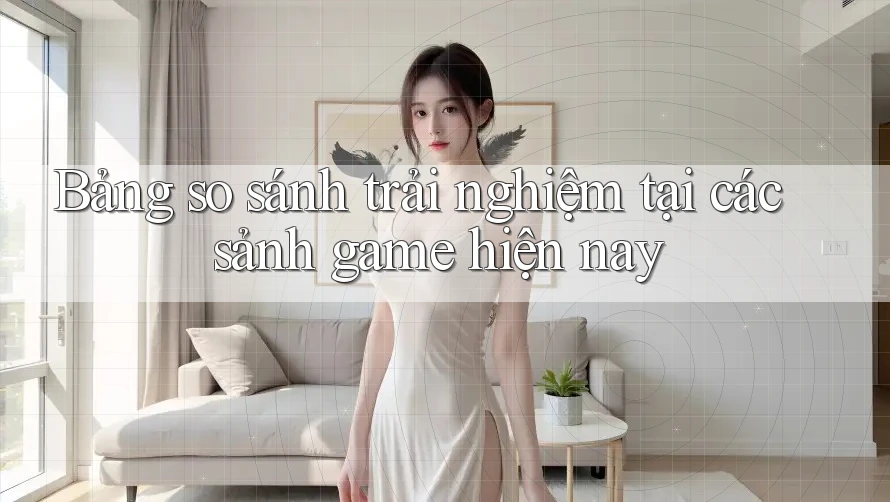 Bảng so sánh trải nghiệm tại các sảnh game hiện nay