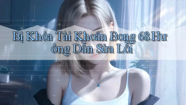 bị khóa tài khoản bong 68 hướng dẫn sửa lỗi