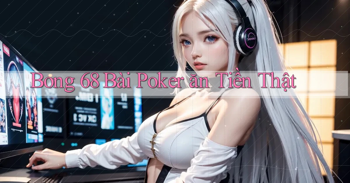 bong 68 bài poker ăn tiền thật