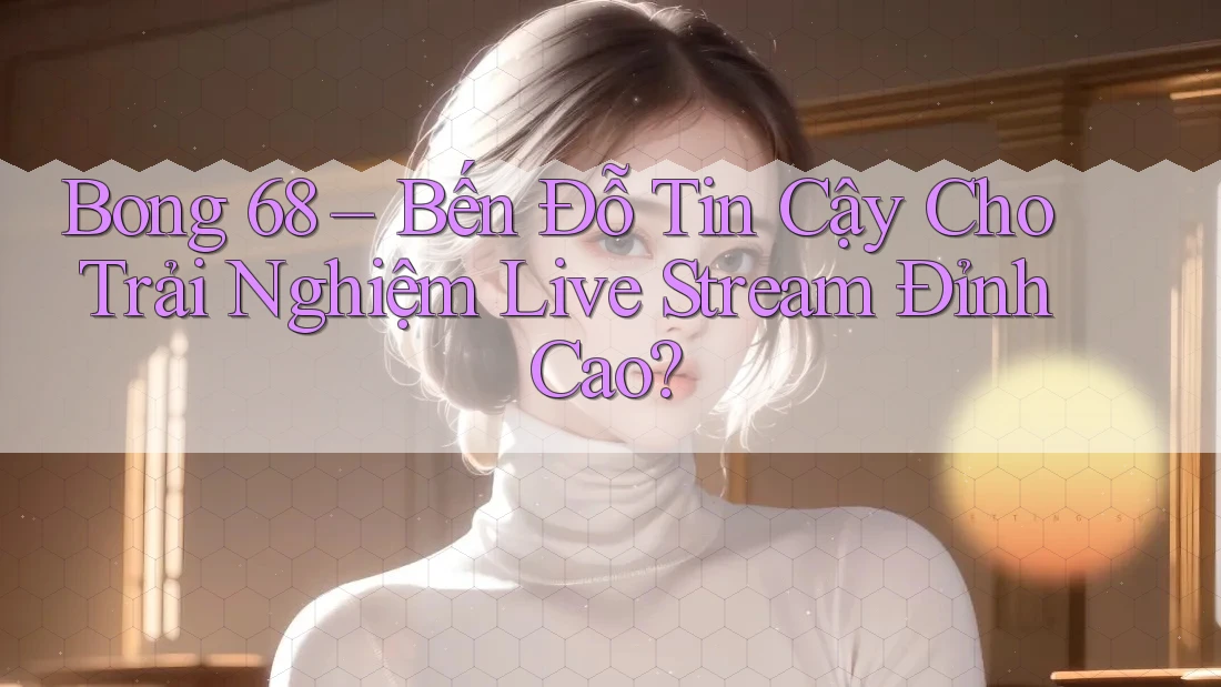 Bong 68 – Bến Đỗ Tin Cậy Cho Trải Nghiệm Live Stream Đỉnh Cao?