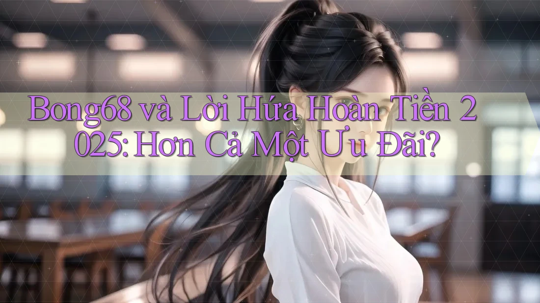 Bong68 và Lời Hứa Hoàn Tiền 2025: Hơn Cả Một Ưu Đãi?