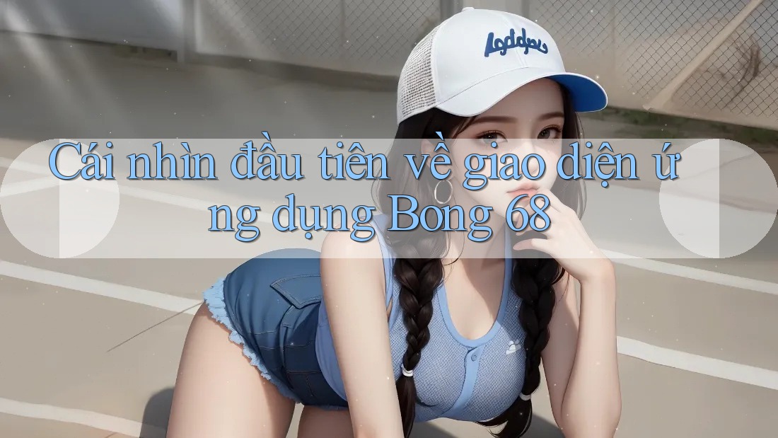 Cái nhìn đầu tiên về giao diện ứng dụng Bong 68
