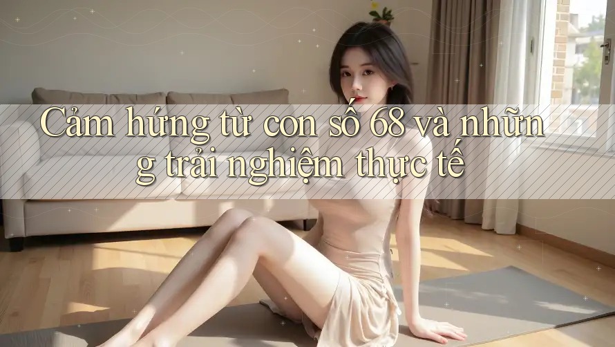 Cảm hứng từ con số 68 và những trải nghiệm thực tế