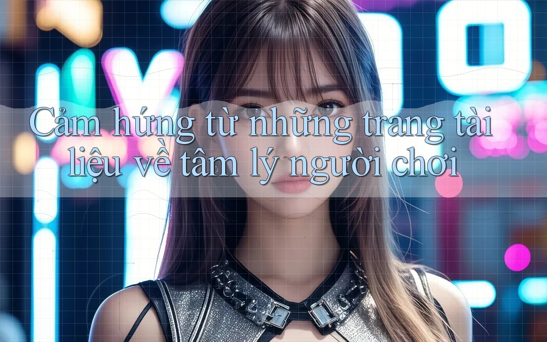 Cảm hứng từ những trang tài liệu về tâm lý người chơi