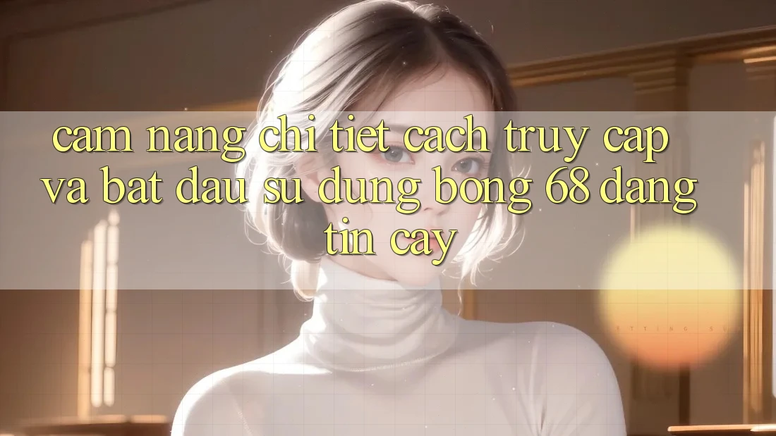 Cẩm nang Chi Tiết Cách Truy Cập Và Bắt Đầu Sử dụng bong 68 Đáng tin cậy