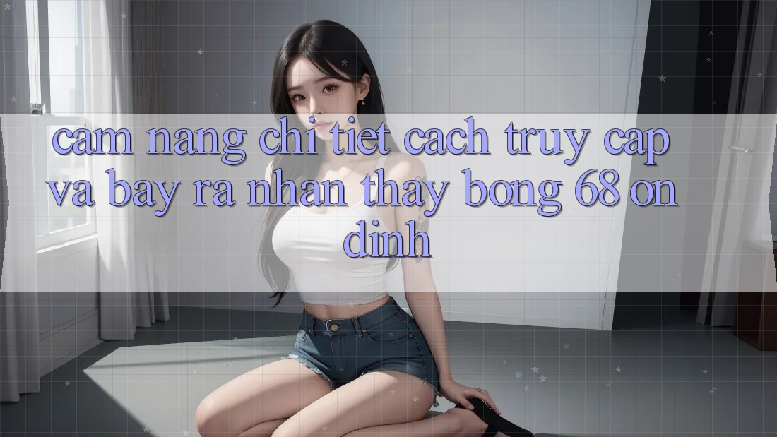Cẩm nang Chi Tiết Cách Truy Cập Và Bày ra Nhận thấy bong 68 Ổn định