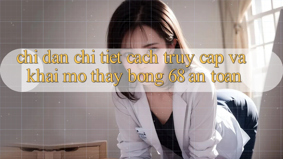Chỉ dẫn Chi Tiết Cách Truy Cập Và Khai mở Thấy bong 68 An Toàn