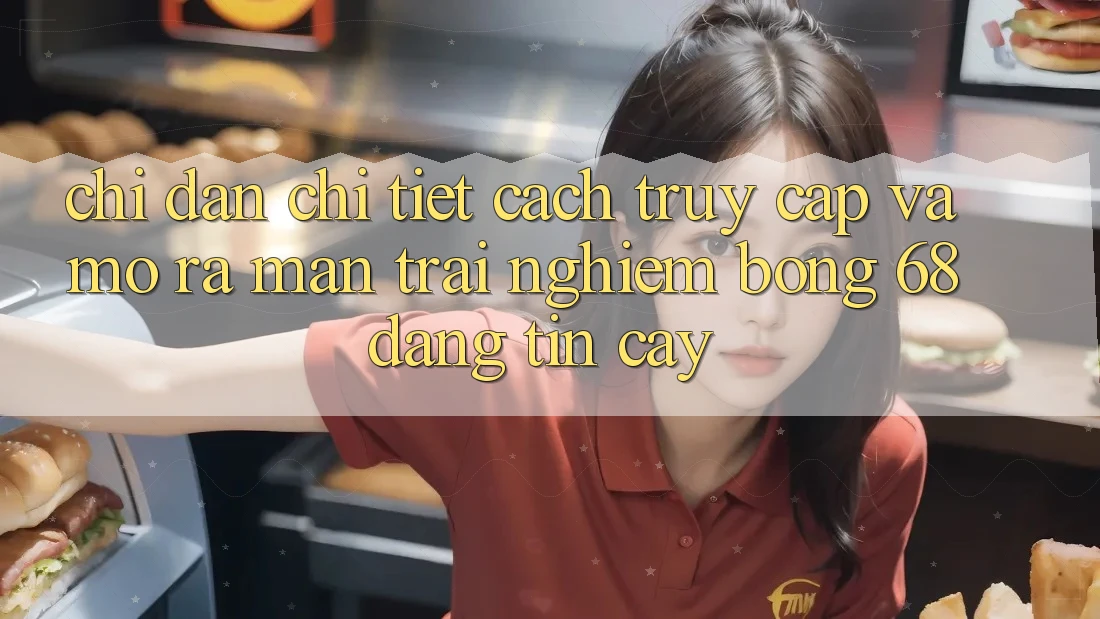 Chỉ dẫn Chi Tiết Cách Truy Cập Và Mở ra màn Trải Nghiệm bong 68 Đáng tin cậy