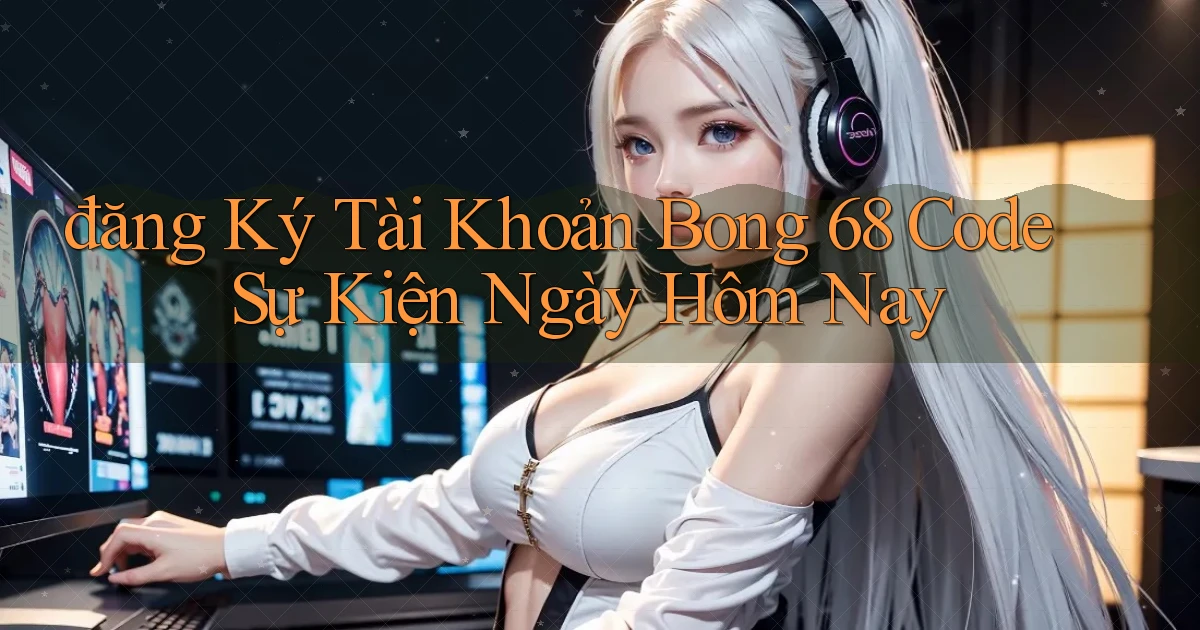 đăng ký tài khoản bong 68 code sự kiện ngày hôm nay
