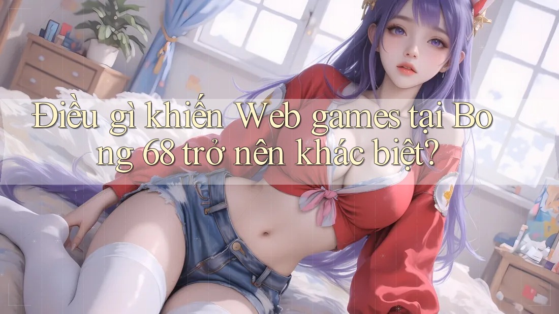 Điều gì khiến Web games tại Bong 68 trở nên khác biệt?