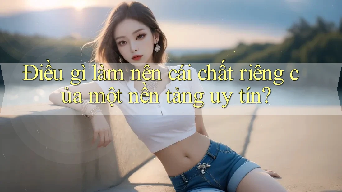 Điều gì làm nên cái chất riêng của một nền tảng uy tín?