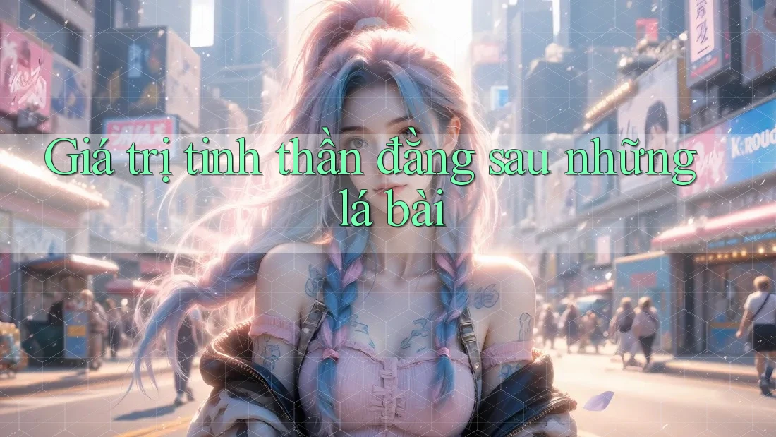 Giá trị tinh thần đằng sau những lá bài