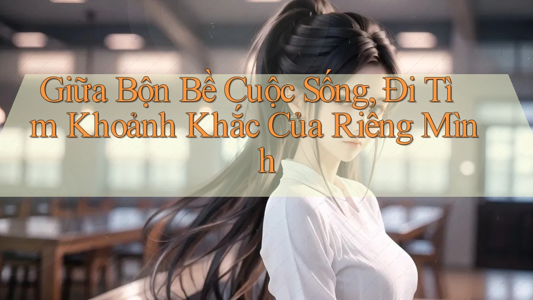 Giữa Bộn Bề Cuộc Sống, Đi Tìm Khoảnh Khắc Của Riêng Mình