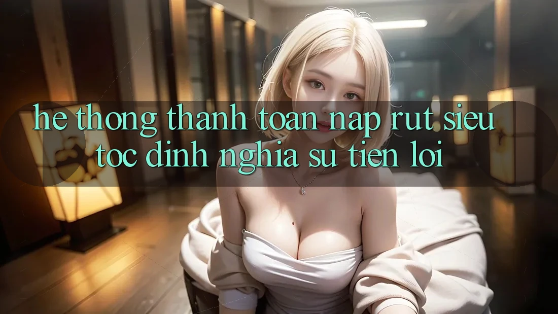 Hệ Thống Thanh toán Nạp Rút Siêu Tốc: Định Nghĩa Sự Tiện Lợi
