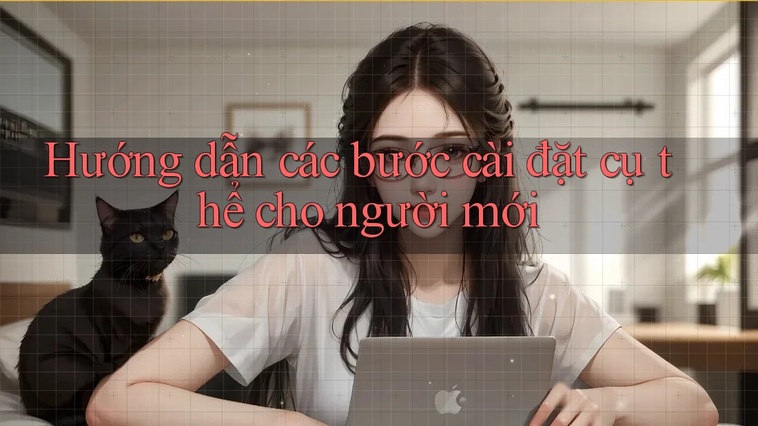 Hướng dẫn các bước cài đặt cụ thể cho người mới