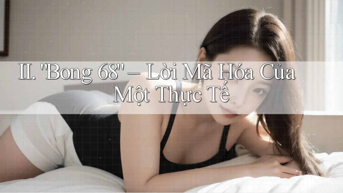 II. “Bong 68” – Lời Mã Hóa Của Một Thực Tế