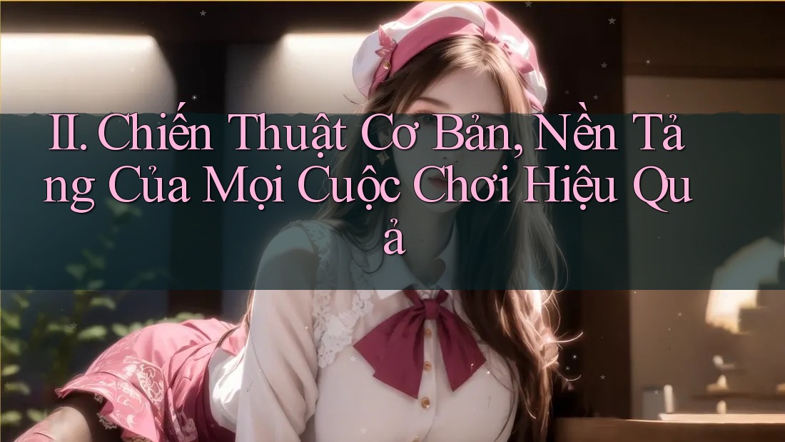 II. Chiến Thuật Cơ Bản, Nền Tảng Của Mọi Cuộc Chơi Hiệu Quả