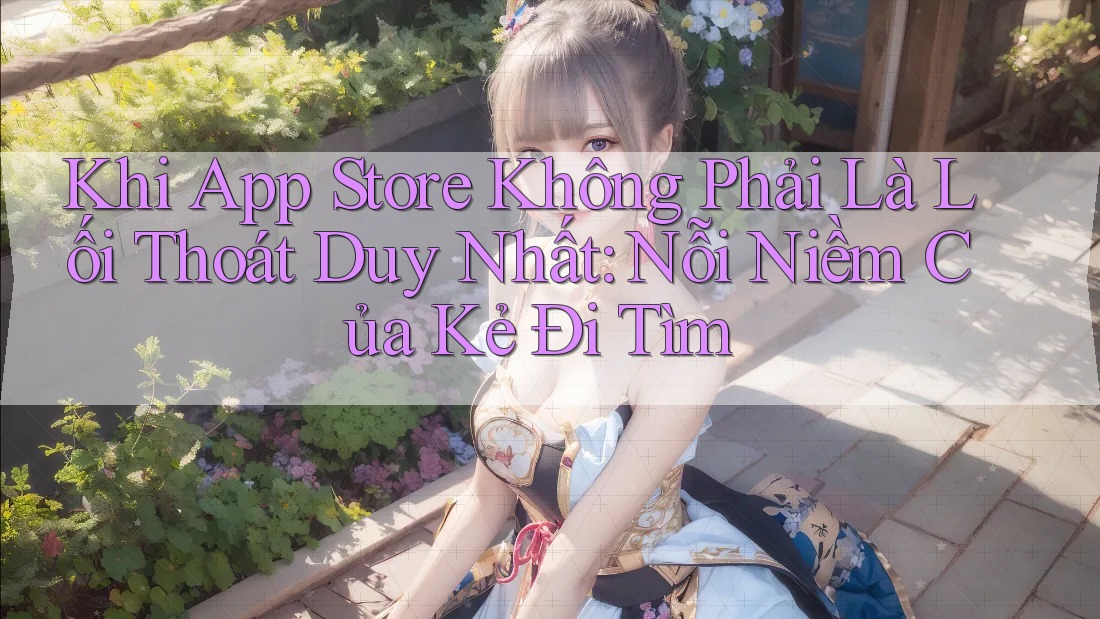 Khi App Store Không Phải Là Lối Thoát Duy Nhất: Nỗi Niềm Của Kẻ Đi Tìm Khi App Store Không Phải Là Lối Thoát Duy Nhất: Nỗi Niềm Của Kẻ Đi Tìm