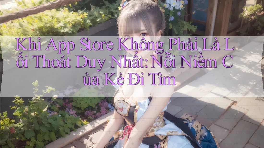Khi App Store Không Phải Là Lối Thoát Duy Nhất: Nỗi Niềm Của Kẻ Đi Tìm