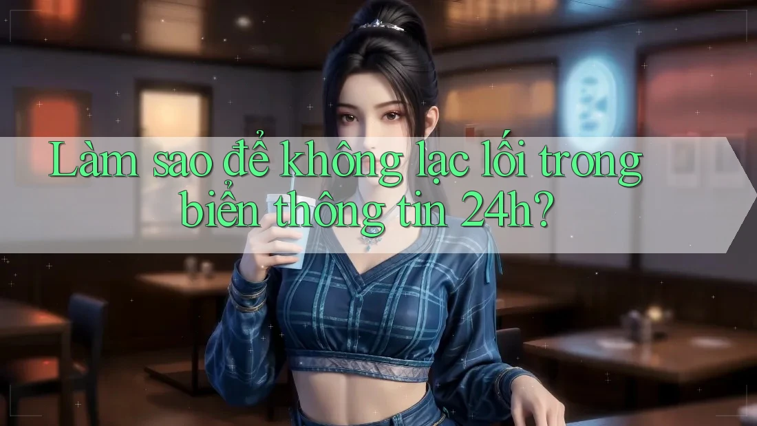 Làm sao để không lạc lối trong biển thông tin 24h?