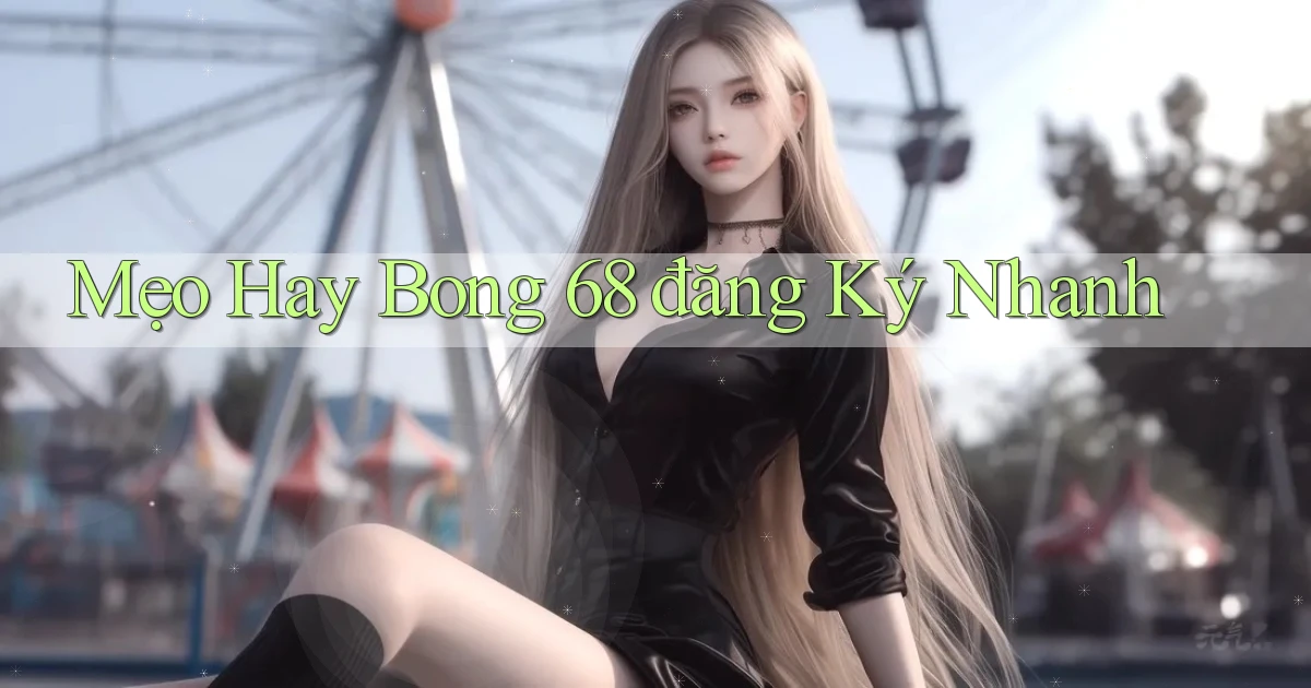 mẹo hay bong 68 đăng ký nhanh