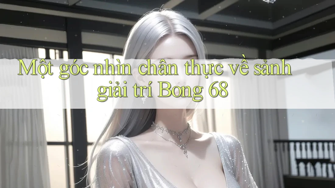 Một góc nhìn chân thực về sảnh giải trí Bong 68