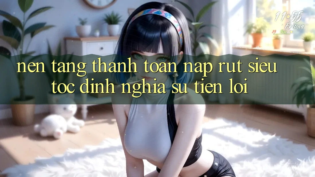 Nền tảng Thanh toán Nạp Rút Siêu Tốc: Định Nghĩa Sự Tiện Lợi