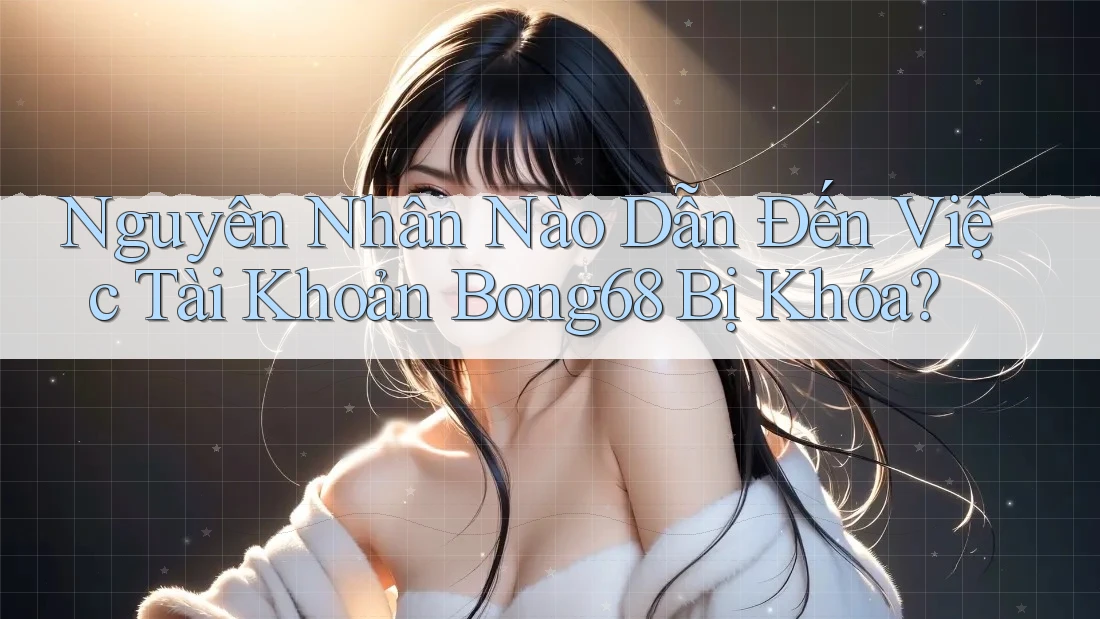 Nguyên Nhân Nào Dẫn Đến Việc Tài Khoản Bong68 Bị Khóa?