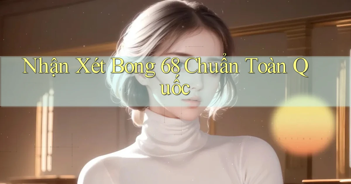 nhận xét bong 68 chuẩn toàn quốc