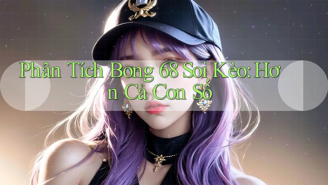 Phân Tích Bong 68 Soi Kèo: Hơn Cả Con Số