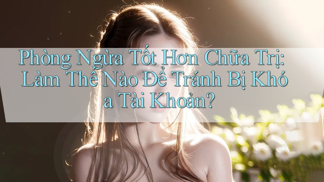 Phòng Ngừa Tốt Hơn Chữa Trị: Làm Thế Nào Để Tránh Bị Khóa Tài Khoản?
