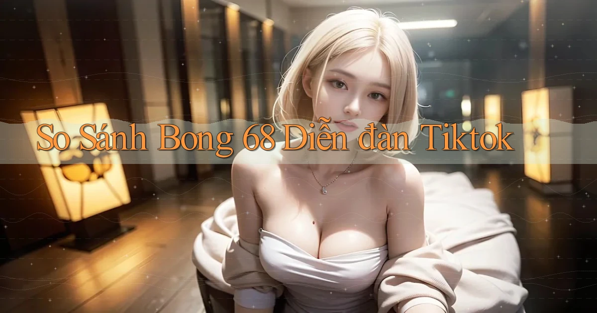 so sánh bong 68 diễn đàn tiktok