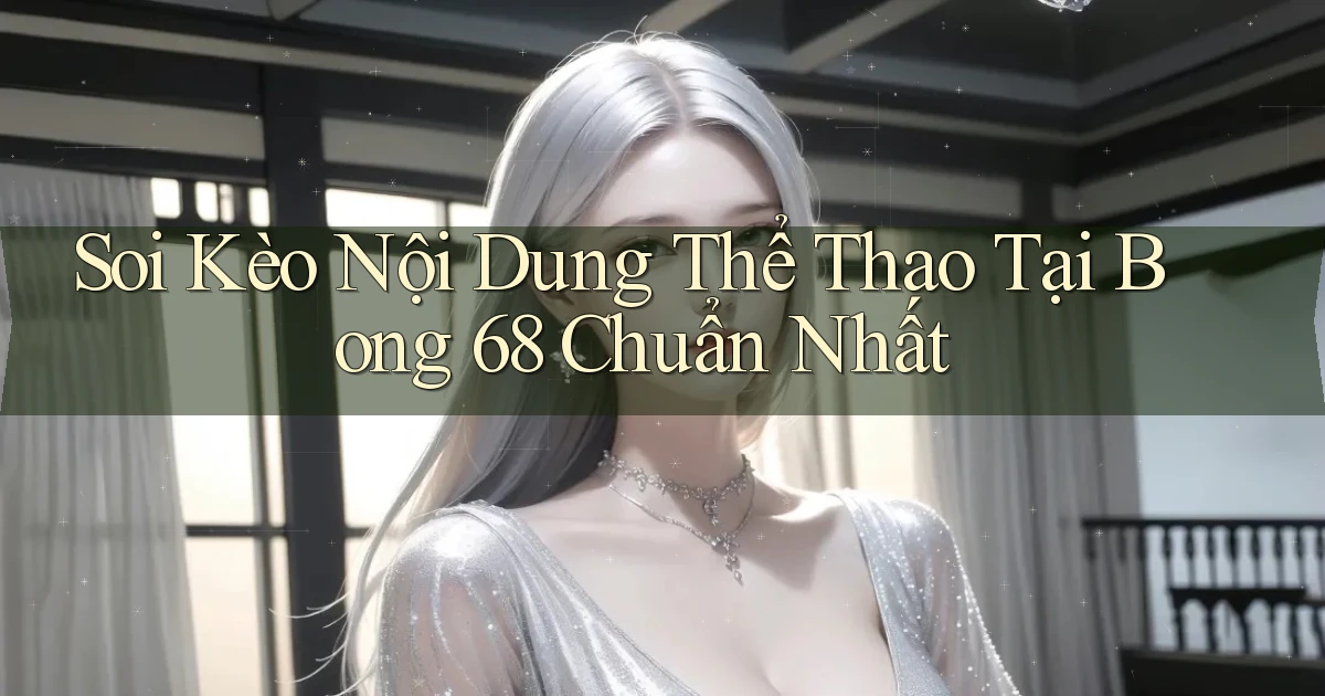 soi kèo nội dung thể thao tại bong 68 chuẩn nhất