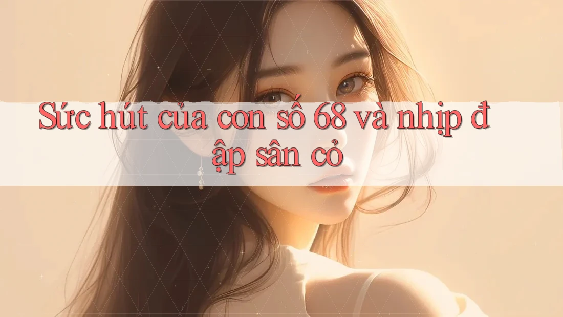 Sức hút của con số 68 và nhịp đập sân cỏ