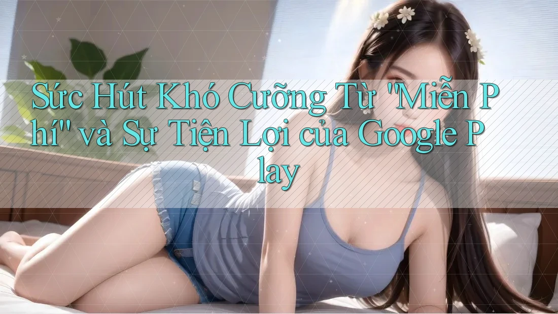 Sức Hút Khó Cưỡng Từ “Miễn Phí” và Sự Tiện Lợi của Google Play