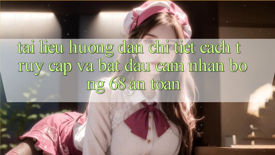 Tài liệu hướng dẫn Chi Tiết Cách Truy Cập Và Bắt Đầu Cảm nhận bong 68 An Toàn