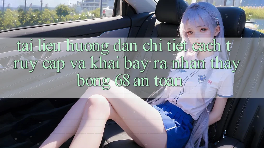 Tài liệu hướng dẫn Chi Tiết Cách Truy Cập Và Khai bày ra Nhận thấy bong 68 An Toàn