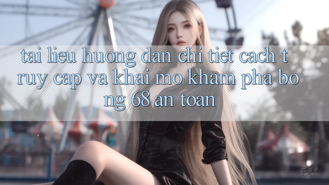 Tài liệu hướng dẫn Chi Tiết Cách Truy Cập Và Khai mở Khám phá bong 68 An Toàn