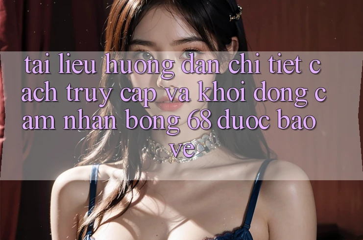 Tài liệu hướng dẫn Chi Tiết Cách Truy Cập Và Khởi động Cảm nhận bong 68 Được bảo vệ