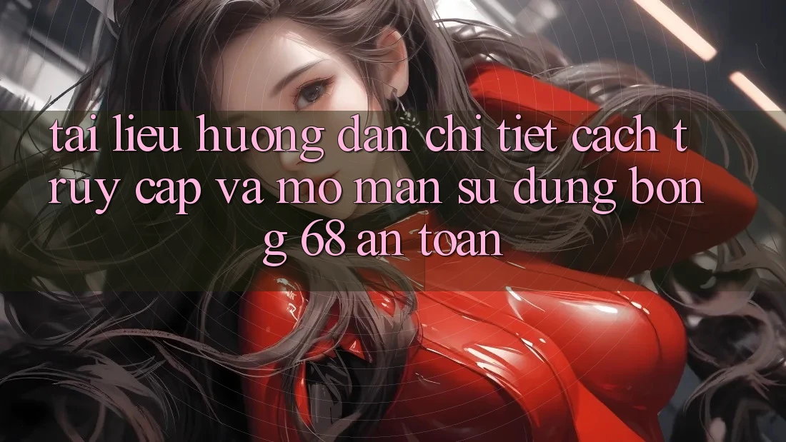 Tài liệu hướng dẫn Chi Tiết Cách Truy Cập Và Mở màn Sử dụng bong 68 An Toàn