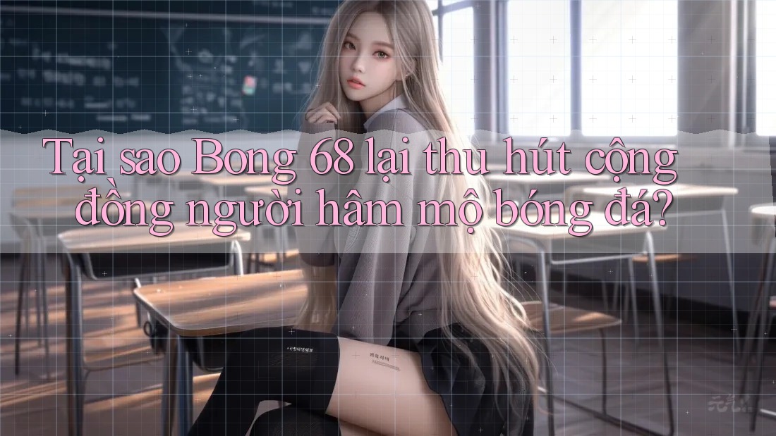 Tại sao Bong 68 lại thu hút cộng đồng người hâm mộ bóng đá?